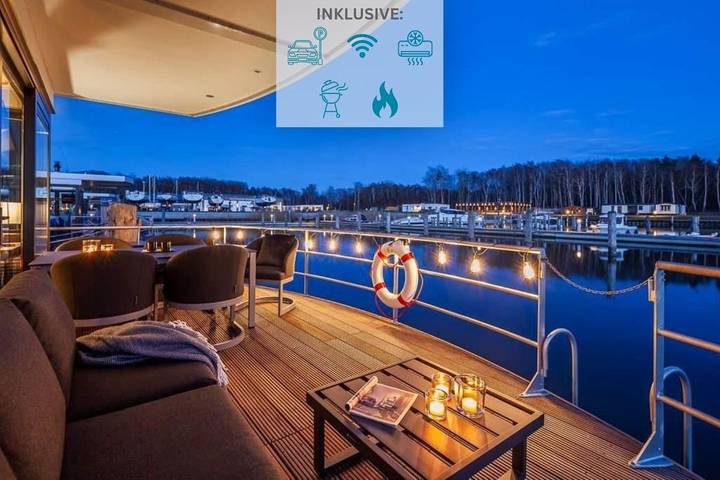 Ferienhaus für 4 Personen, mit Ausblick und Seeblick sowie Terrasse in Peenemünde