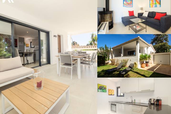 Apartment for 4 people, with garden in Marbella