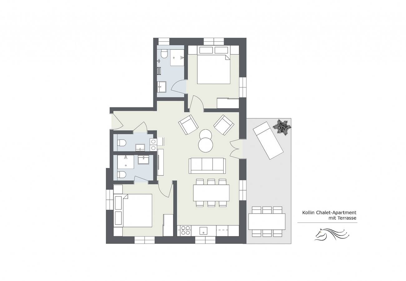 Ganze Wohnung, Ferienwohnung für 6 Personen mit Ausblick in Sankt Gallenkirch (Stadt), Sankt Gallenkirch