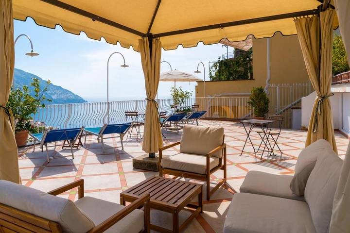 B&b per 3 persone, con giardino e panorama, con animali domestici a Positano