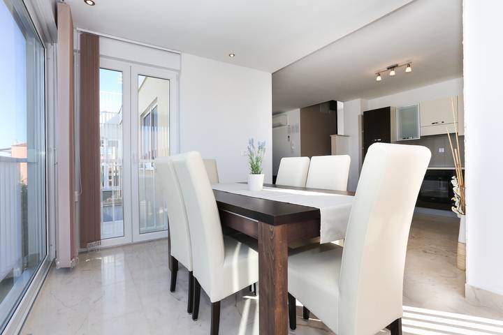 Ganze Wohnung, Sunadria Apartments-A3 two bedroom in Strand Kožino, Zadar (Kommun)