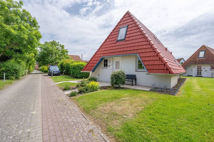 Ferienhaus für 6 Personen, mit Terrasse und Garten