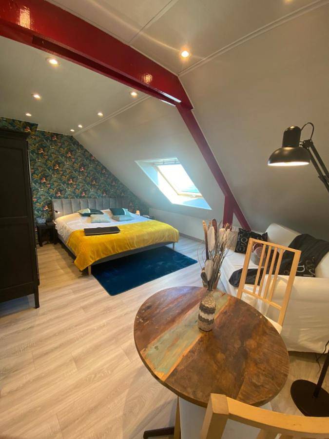 Chambre d’hôte pour 5 personnes, avec Piscine et Vue à Saint-Quay-Portrieux