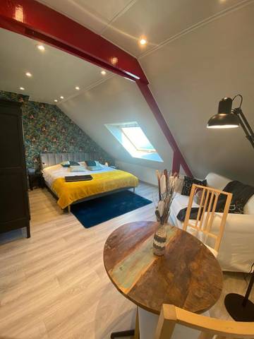 Chambre d’hôte pour 5 personnes, avec vue et piscine à Saint-Quay-Portrieux