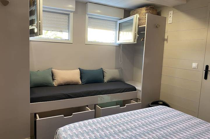 Appartement entier, La Gravette   \"lesvillasdumimbeau.com\"  Quartier des Pêcheurs classé 3 étoiles . in Lège-Cap-Ferret, Région d'Arcachon