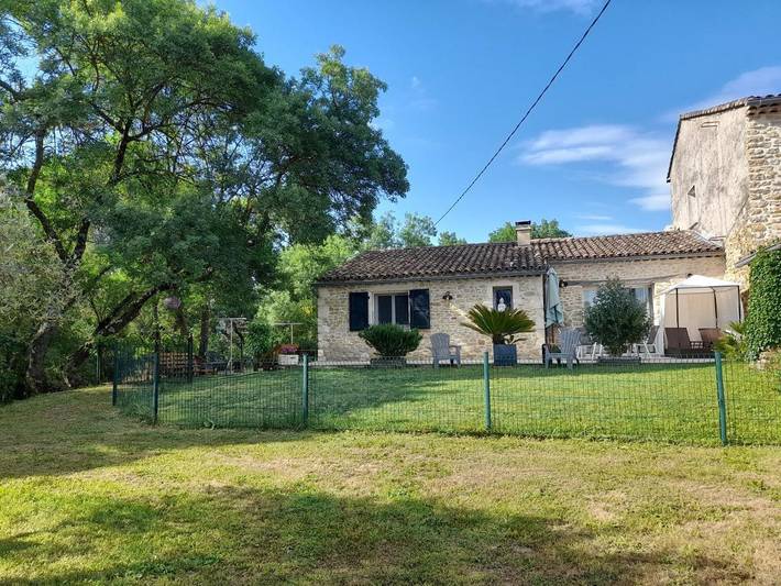 Location de vacances pour 7 personnes, avec jardin et vue, animaux acceptés à Saint-Victor-de-Malcap - 4