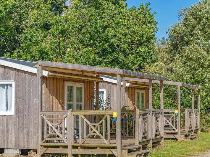 Camping Les Alizés - Chalet 5 personen - Tithome 19m² (ohne Bad) in Lannion, Ceinture Dorée