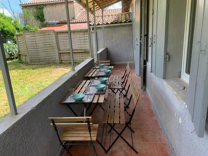 Gîte pour 8 personnes, avec terrasse et jardin à Saint-Estèphe - 4