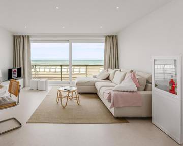 Gîte pour 3 personnes, avec balcon dans Saint-Idesbald