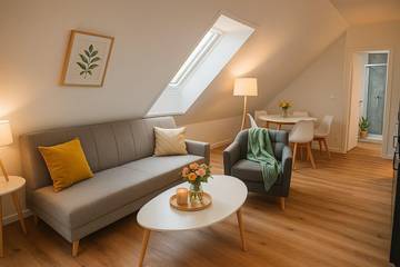Studio für 3 Personen, mit Terrasse in Pruchten