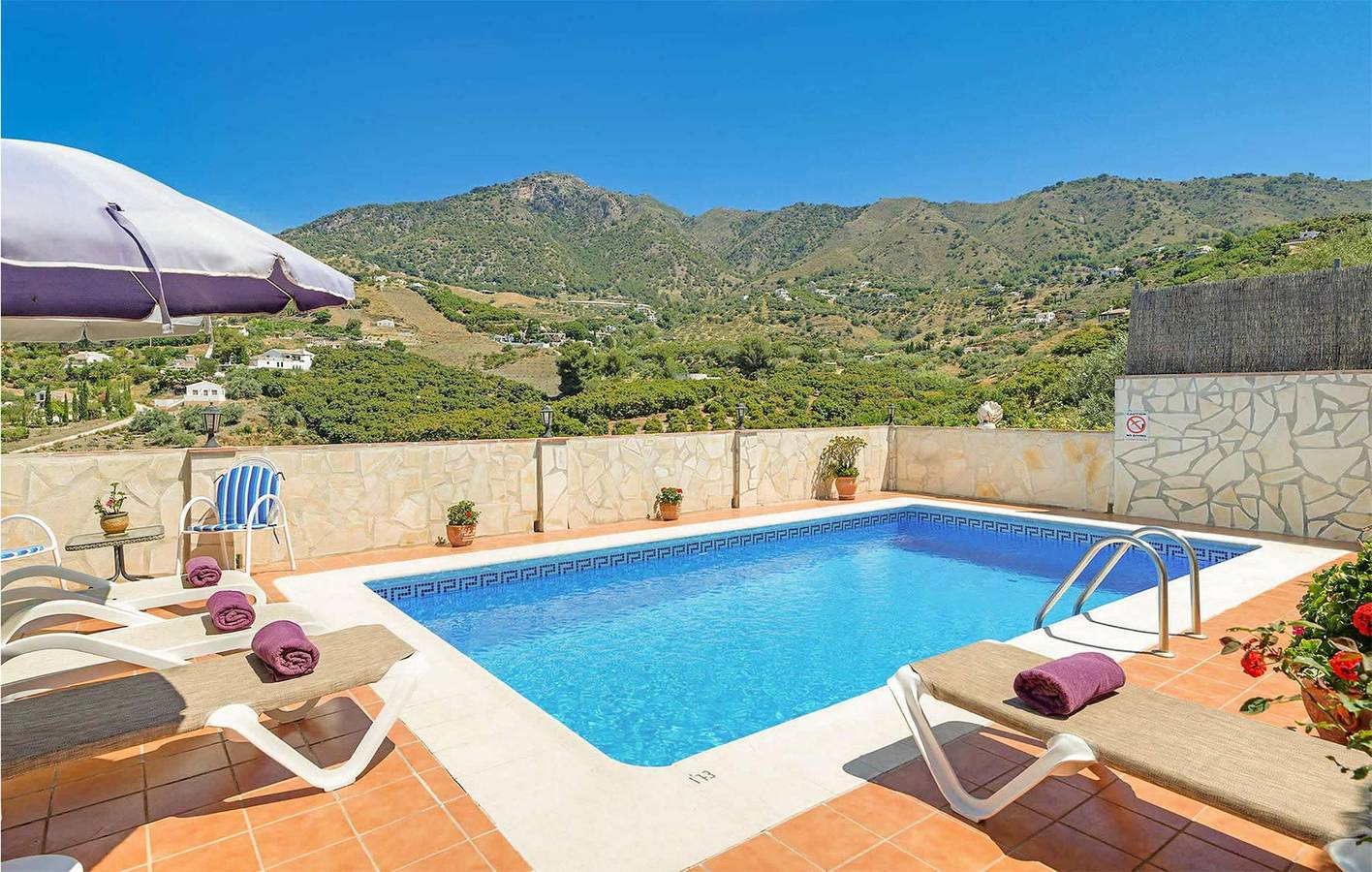 Villa für 4 Personen mit Terrasse in Frigiliana, Costa del Sol