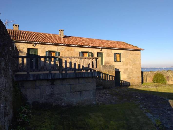 Casa de férias para 7 pessoas, com jardim e vista em O Grove
