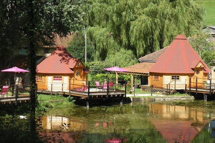 Chalet pour 4 personnes, avec Terrasse et Sauna
