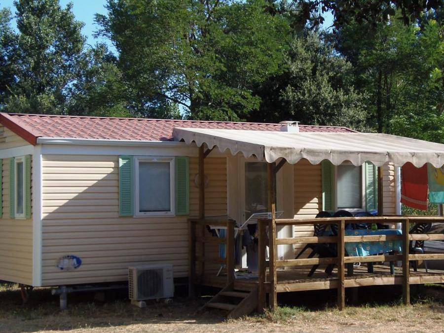 Camping De La Vallée - Mobilhome 4 personnes - Irm Super Mercure in Saint-Jean-Pla-de-Corts, Région de Céret