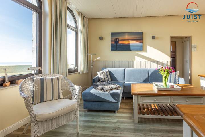Ferienwohnung mit Meerblick für 4 Personen