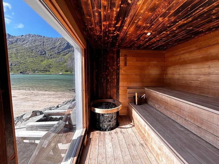 Villa für 8 Personen, mit Sauna und Ausblick sowie Garten in Norwegen