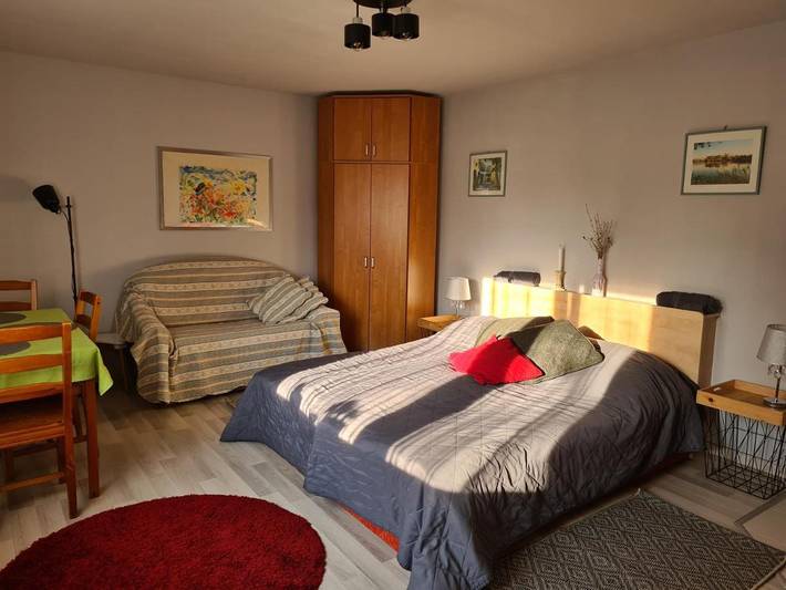 Apartament wakacyjny dla 4 osób, z Taras i Ogród oraz Widok w Biała Podlaska