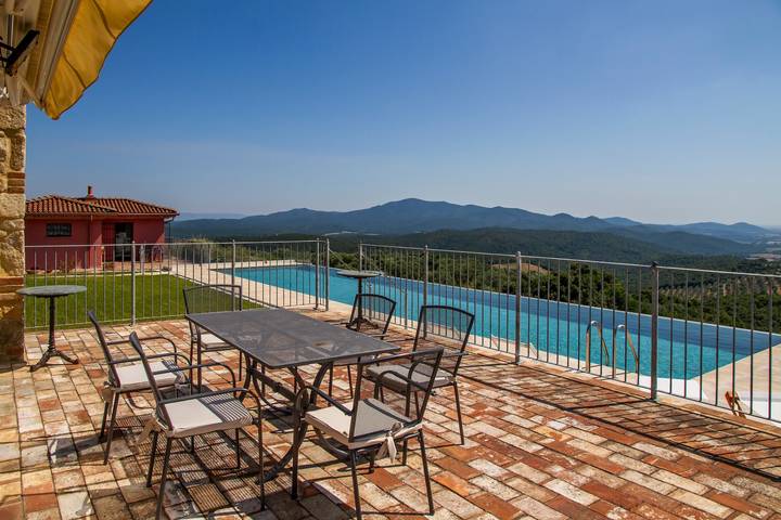 Agriturismo 'Poder Contessa' con piscina privata, Wi-Fi e aria condizionata in Roccastrada, Provincia di Grosseto