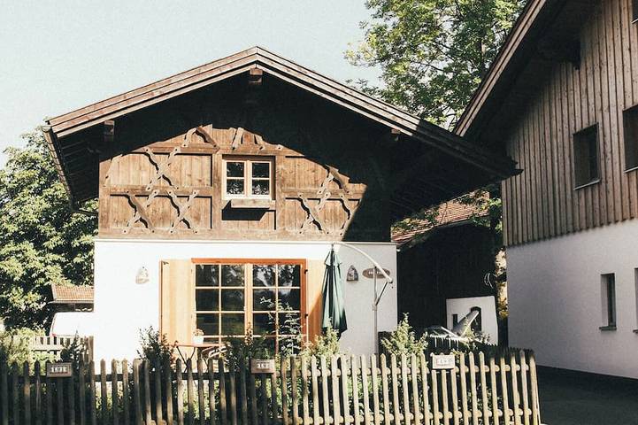 Hütte für 3 Personen, mit Garten und Terrasse am Forggensee - 4