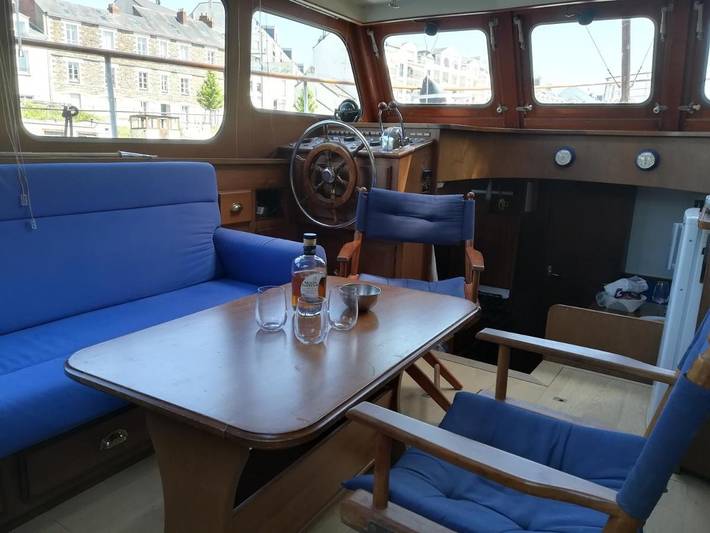 Bateau pour 6 personnes, avec terrasse ainsi que jardin et vue dans les Pays de la Loire - 4