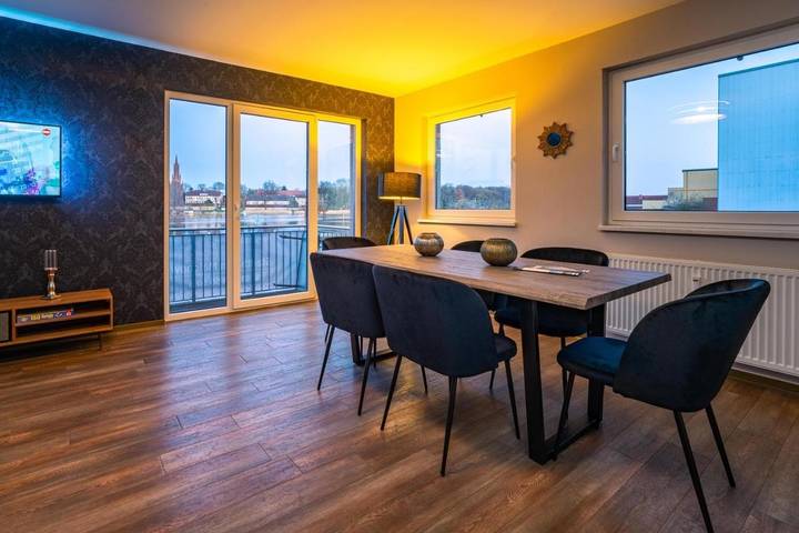 Ferienhaus für 4 Personen, mit Seeblick und Ausblick sowie Balkon in Malchow