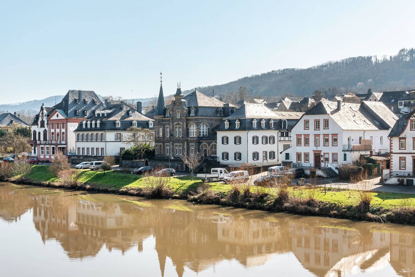 Zimmer 'Einzelzimmer 4' mit Bergblick, Gemeinschaftsterrasse und Wlan in Wehlen (Rheinland-Pfalz), Bernkastel-Kues