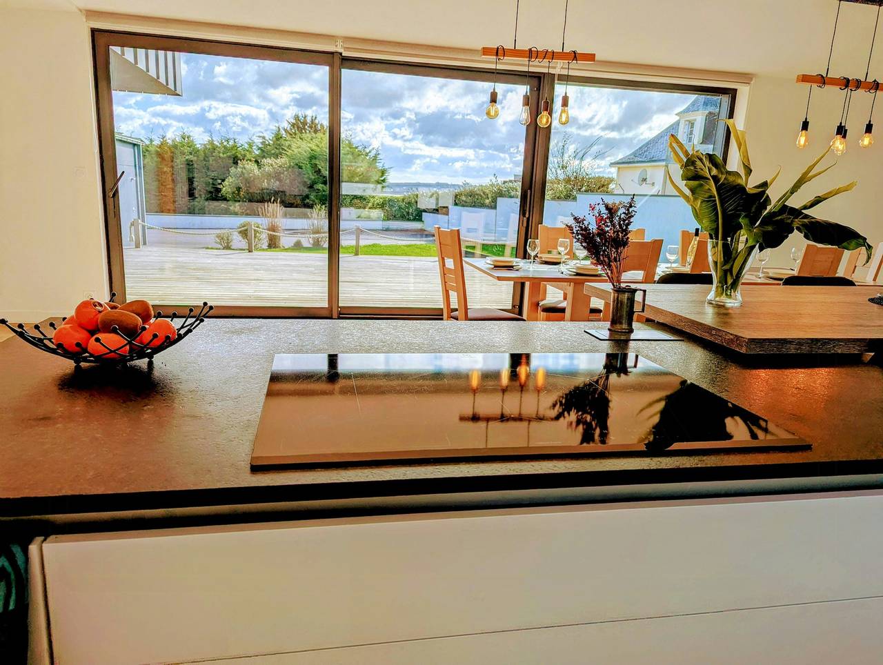 Moderne Villa am Meer in Brignogan in Plounéour-Trez, Brest und Umgebung