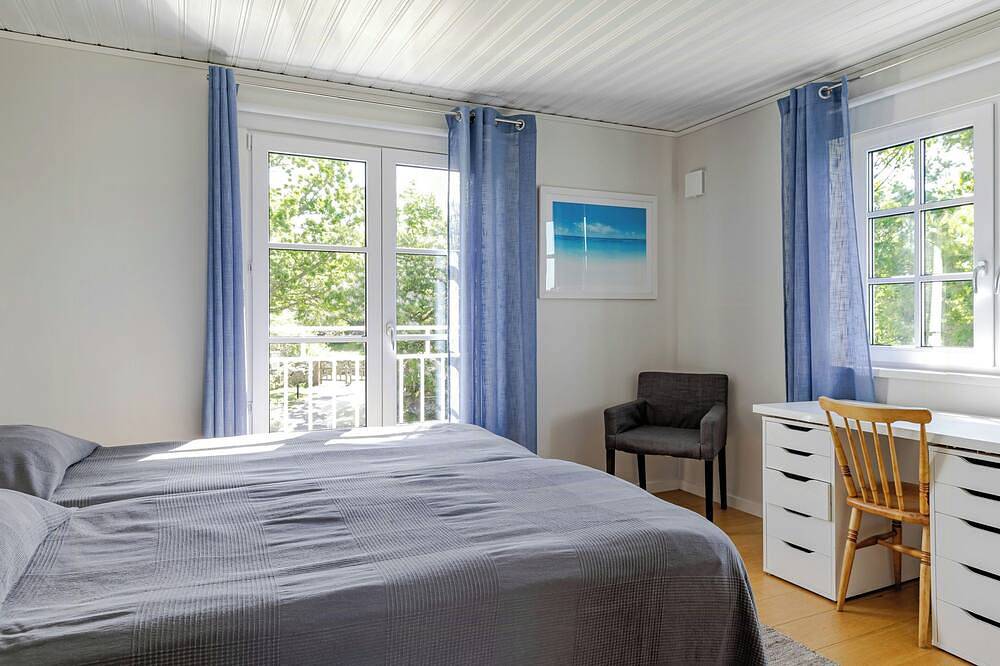 Modernes Ferienhaus mit Aussicht und eigenem Boot auf Aspö in Karlskrona, Schwedische Ostsee