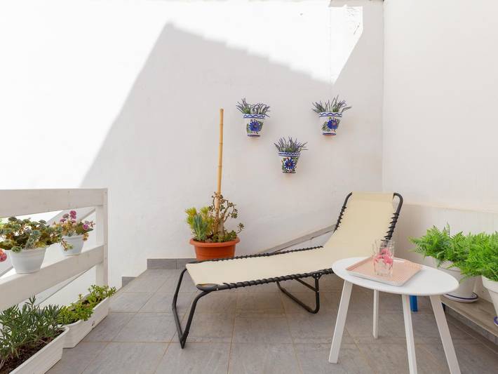 Ferienhaus für 4 Personen, mit Terrasse in Altstadt Málaga