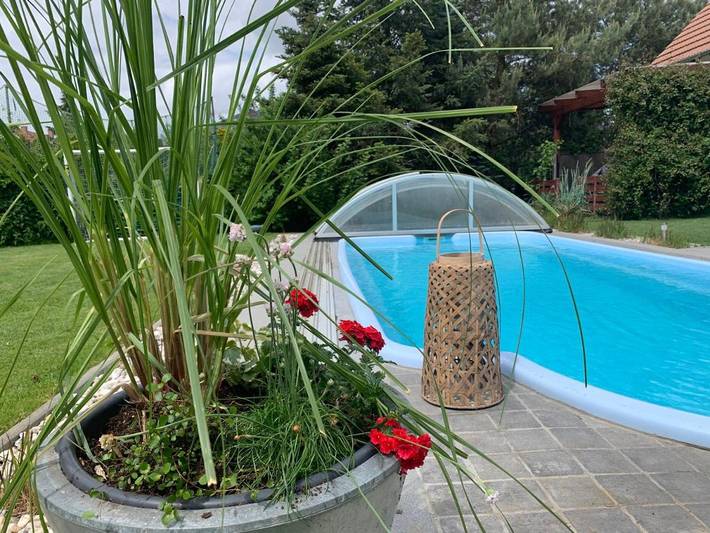 Apartamento de vacaciones para 4 personas, con jardín y piscina - 1