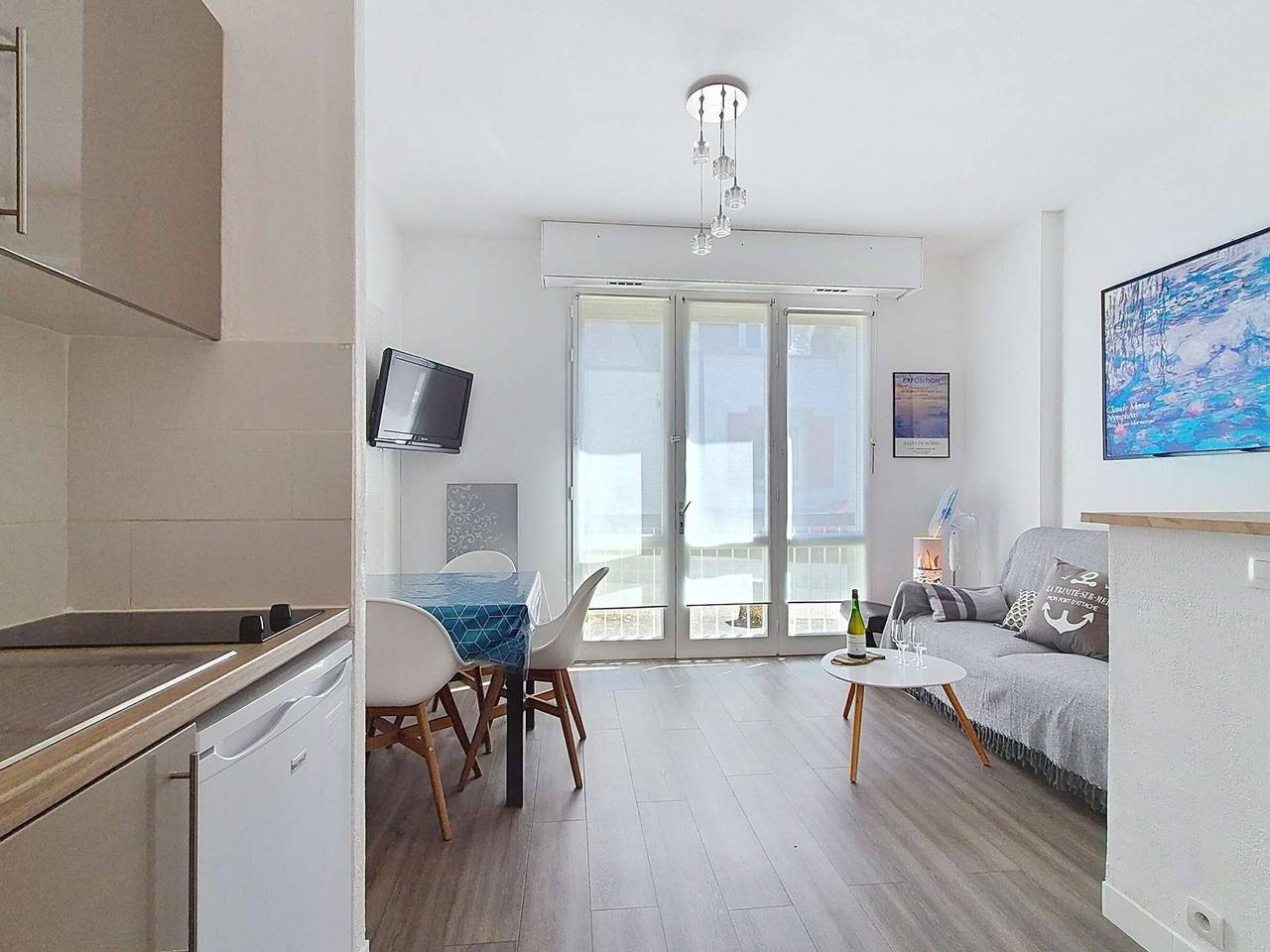 Apartamento entero, Acogedor apartamento mascotas - 2 pers. in La Trinité-sur-Mer, Côte des Mégalithes