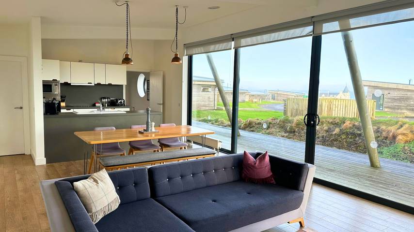 Lodge für 6 Personen mit Balkon/Terrasse in Highlands