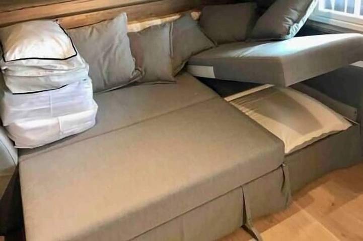 Ferienhaus für 9 Personen, mit Balkon und Sauna