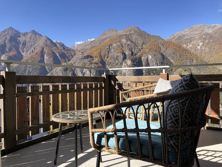 Ganze Ferienwohnung, Ferienwohnung Morion, Haus Alana - 4-Zimmerwohnung in Grächen, Walliser Alpen