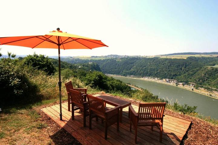 Ferienwohnung für 3 Personen, mit Ausblick und Garten in Loreley - 3
