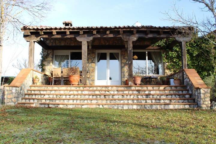 Casa rural para 10 personas, con vistas además de jardín y piscina en Comarca de Riaza - 3