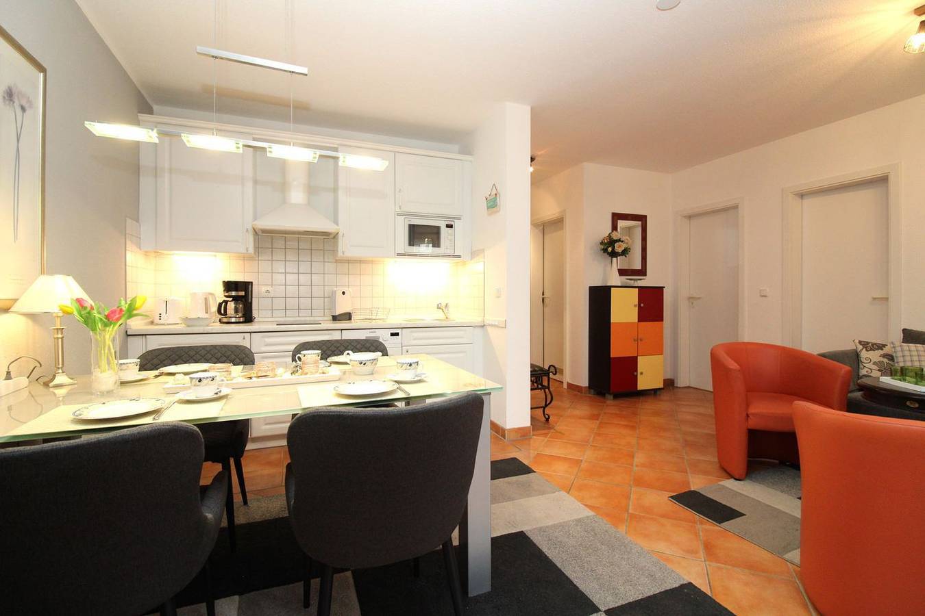 Appartement entier, Appartement de vacances pour 4 personnes avec terrasse in Kühlungsborn, Mer Baltique (Mecklenburg)