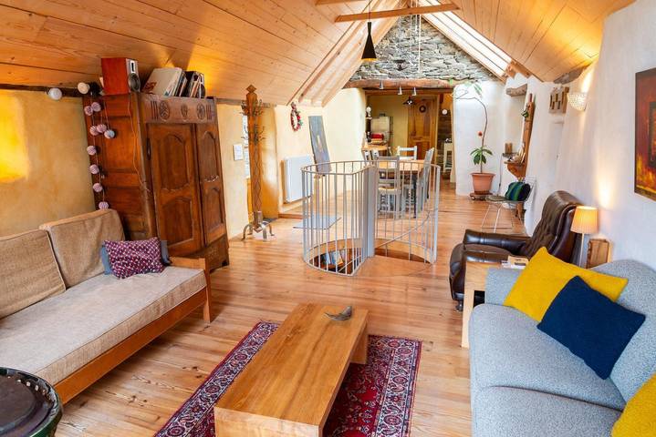 Gîte pour 5 personnes, avec Balcon et Terrasse ainsi que Jardin et Vue
