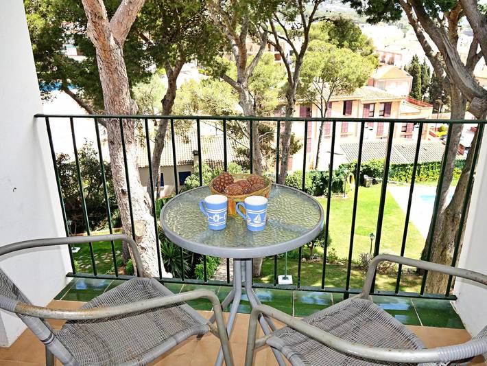 Vakantieappartement voor 4 personen, met zwembad en tuin in Calella de Palafrugell