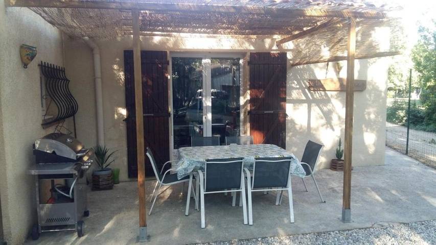 Maison de vacances pour 5 personnes, avec Terrasse ainsi que Jardin et Piscine