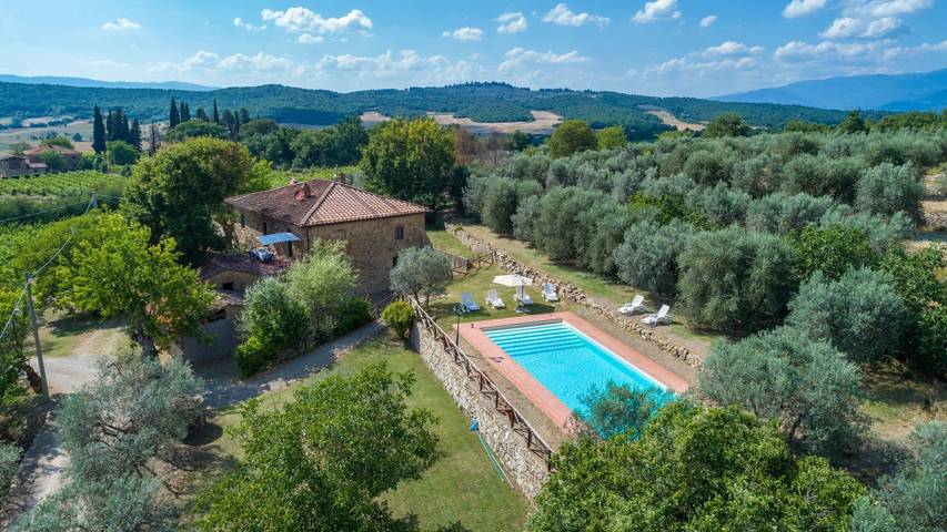 Ferienhaus für 6 Personen, mit Garten und Pool in Pieve A Presciano