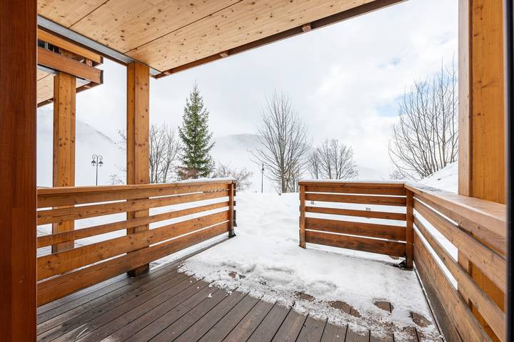 Appartement entier, Pierra Menta - Vue montagne, station à pied in Massif de la Vanoise