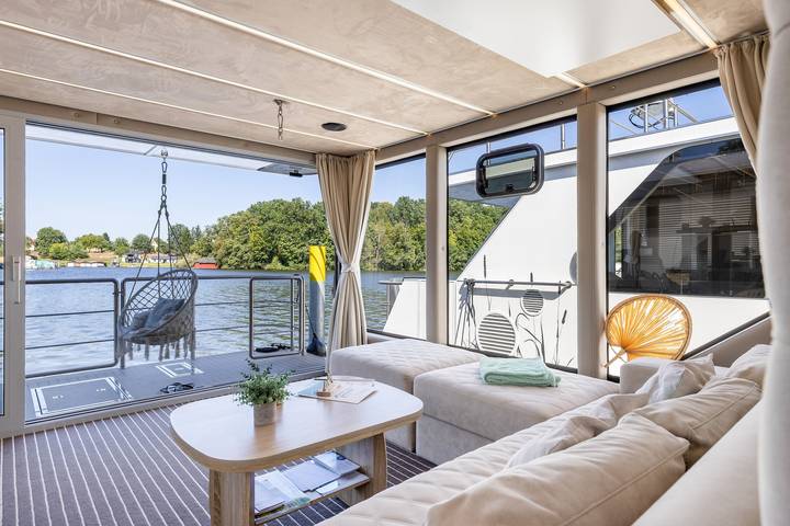 Ferienhaus für 4 Personen, mit Seeblick in Templin