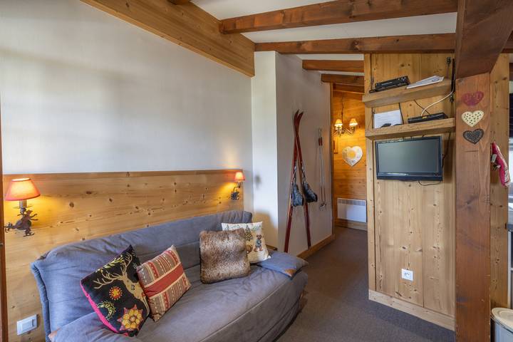 Gîte pour 4 personnes, avec balcon à Crest-Voland - 3