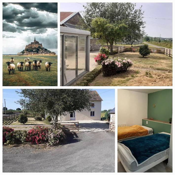 Location de vacances pour 6 personnes, avec jardin à Saint-Aubin-de-Terregatte - 2