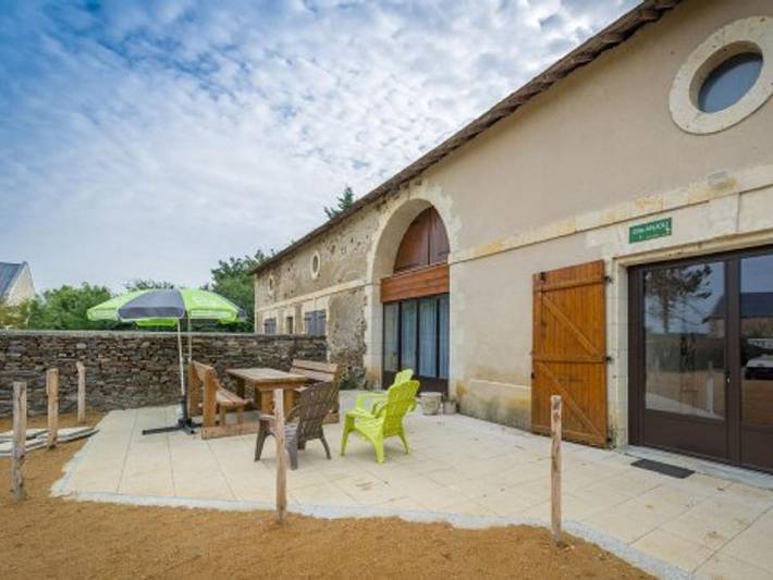 Camping Sites et Paysages - L'Etang de Brissac  - Gîte 10 personnes - Gîte Premium 4 ch. - 150 m² - TV - Lv - 2Sdb in Brissac-Quincé, Vallée de la Loire