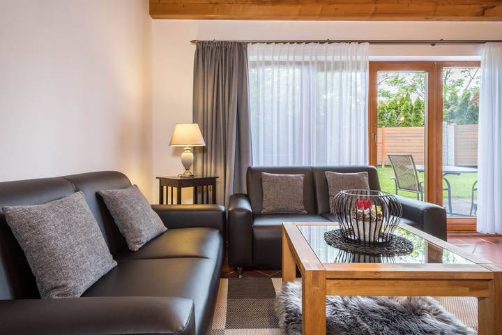 Ferienwohnung für 4 Personen, mit Garten