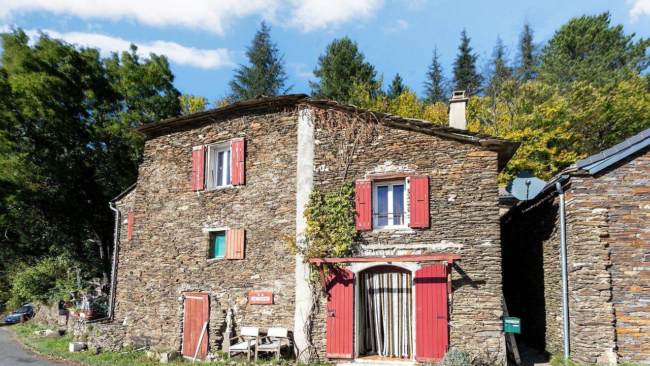 Maison de vacances pour 5 personnes avec terrasse in Saint-Germain-de-Calberte, Parc national des Cévennes