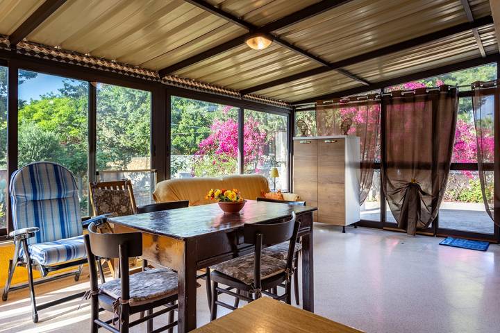 Ferienhaus für 4 Personen, mit Garten