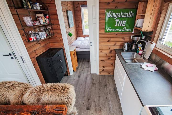 Ferienhaus für 2 Personen, mit Ausblick und Terrasse, mit Haustier auf den Lofoten - 2